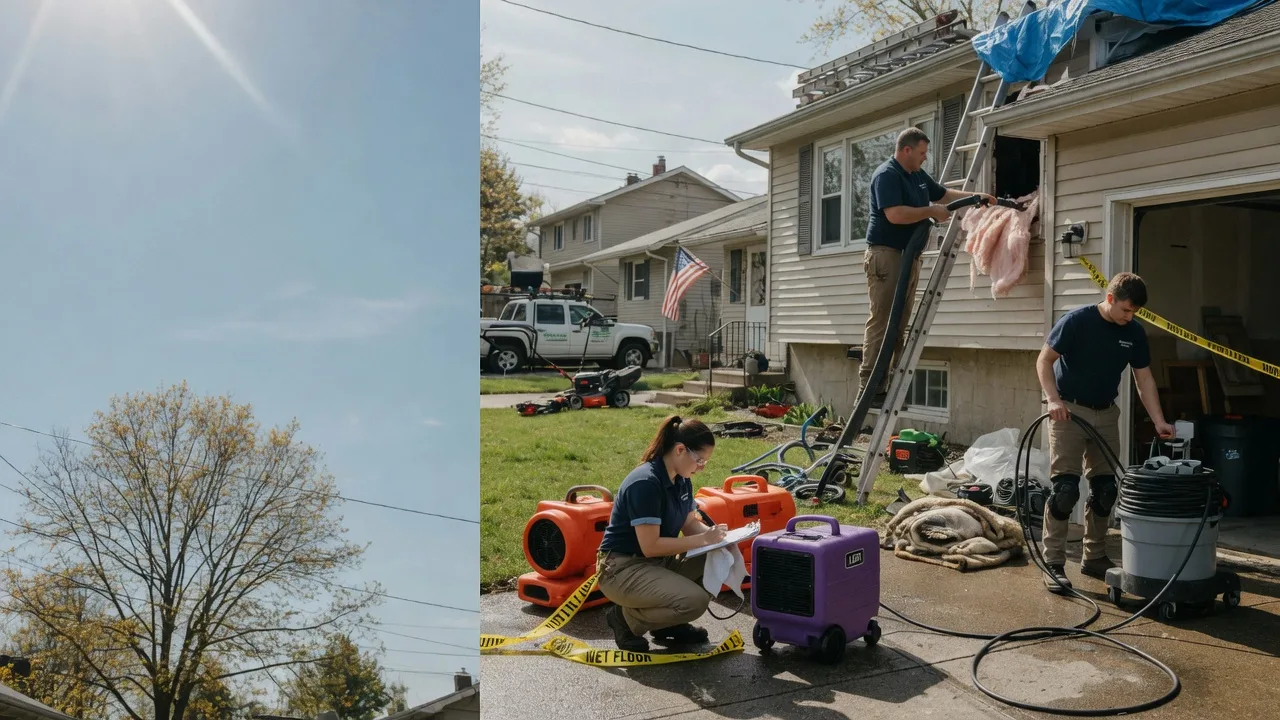 Emergency Water Removal in New Harmony, IN near me
